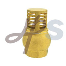 brass foot valve